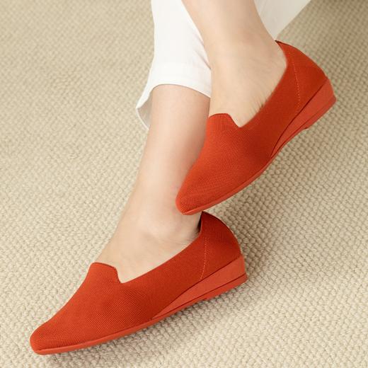 正码正拍💗定制10天发货！【养生飞织鞋】养生按摩足底鞋垫、3D立体人体工学脚感，体验夏季穿鞋非一般的舒适脚感！ 商品图1