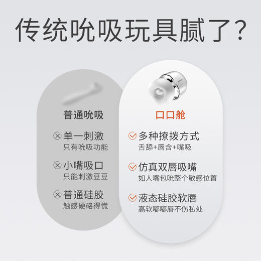 享要  口口舱舌头阴蒂吮吸舔玩具 商品图2