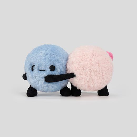 GOODBAI GOODEES爱心双色拼接毛绒玩偶 商品图0