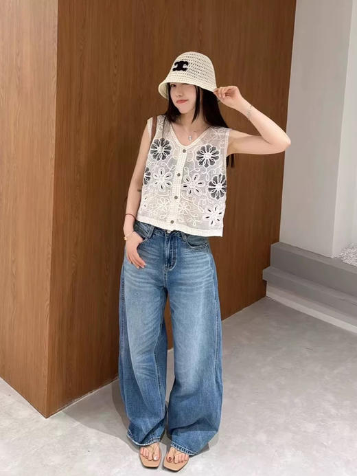 青岛钩花马甲 商品图2