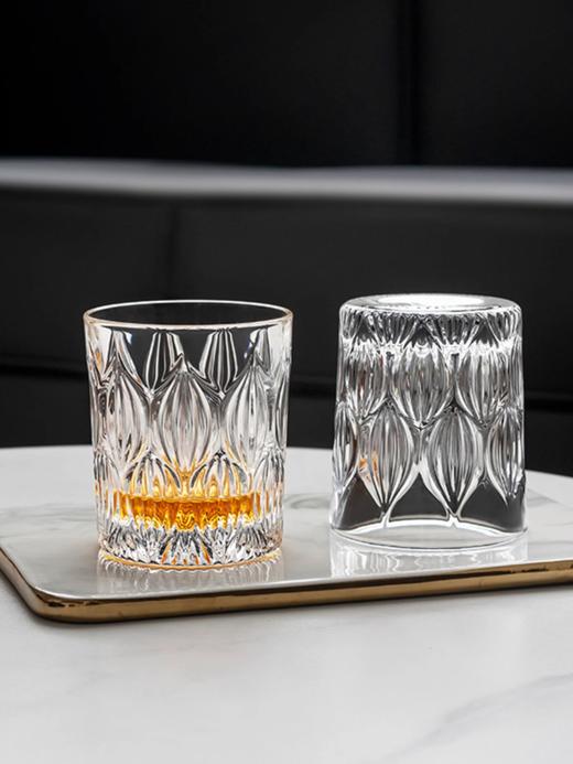 捷克进口BOHEMIA水晶玻璃杯创意套装威士忌杯 洋酒杯子家用啤酒杯波西米亚奥尼威士忌套装（1樽6杯） 商品图3