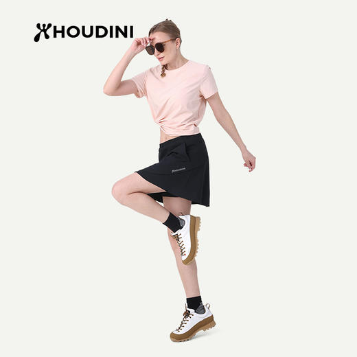 HOUDINI胡丁尼 Cover Tee 守护 女款户外舒适透气柔软速干短袖 840016 商品图2