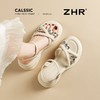 ZHR则则时髦钻石厚底凉鞋女鞋2025夏季新款5.5cm增高透气舒适凉鞋 商品缩略图3