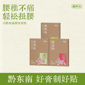 【真不二】2025年新款黔东南腰椎颈椎膝盖贴艾草贴艾虎膏贴