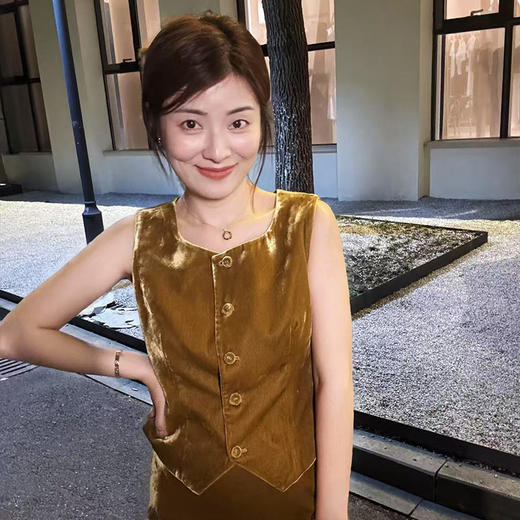 【预售7天】良木礼真丝绒套装（2e003） 商品图4