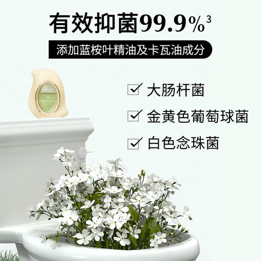 去味+抑菌+留香三合一！无水配方 有效防霉 65天留香 绽家精油香氛除臭蛋厕所香薰去异味持久留香【呼啦优选】 商品图3