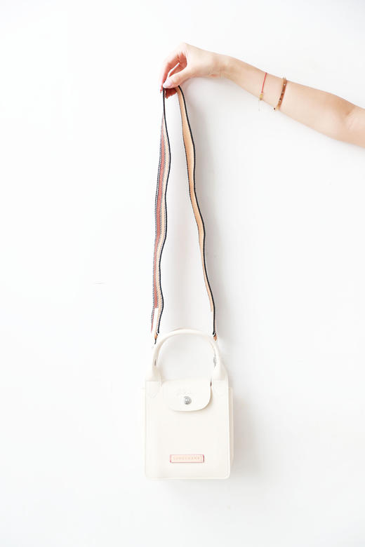 小牛皮手提包，田园风格的。纯铜五金闭合法式单肩托特包C051968 商品图8