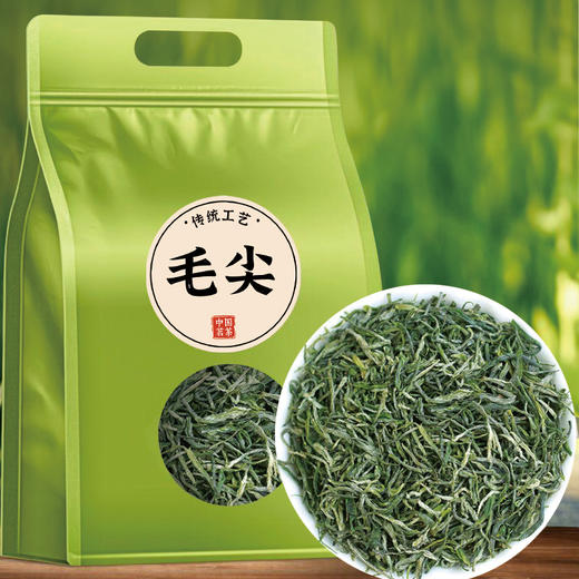 传统工艺毛尖绿茶散装袋装200g 商品图0