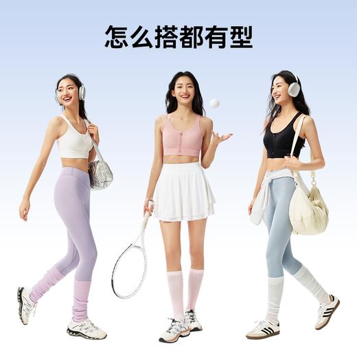 MOLYVIVI前拉链防震运动文胸 不插垫高强一体式大胸运动内衣女 商品图4