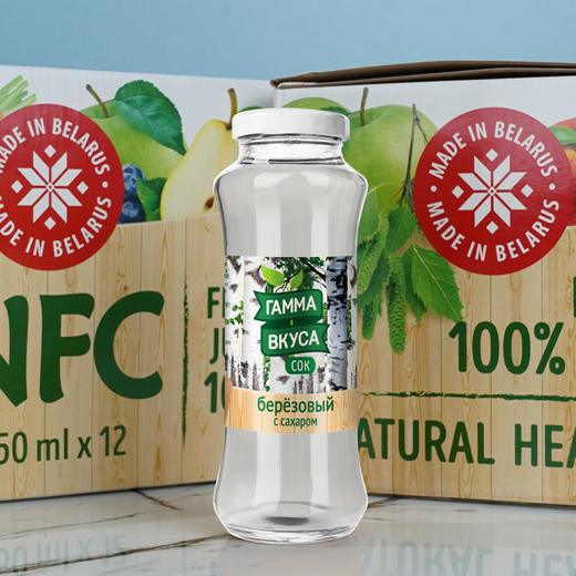 明斯卡娅白桦树汁饮料（玻璃瓶）250ml 商品图3