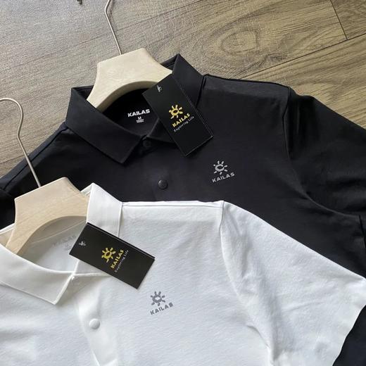 K乐石科技速干面料全压胶polo衫 商品图1