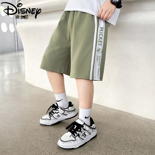 迪士尼男童短裤夏季2024新款儿童五分裤男大童裤子薄款小男孩夏装 商品图2