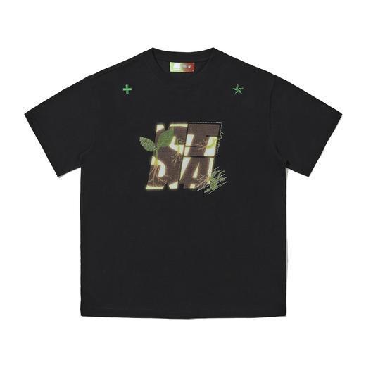 STA x NST 联名发光树芽短袖T恤 商品图0