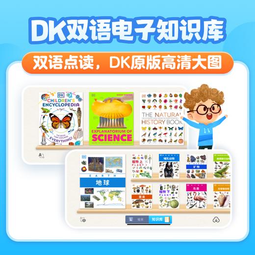 【DK百科年卡】3-8岁儿童百科，6大分类，20大主题，300+绘本动画 商品图3