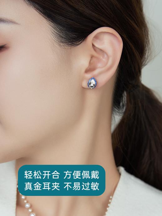 【天猫同款】悦甄 18K金两戴款钻石耳夹 仲夏 商品图3