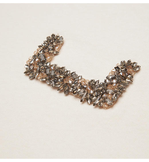 MC原单全手工络花钻饰棉质随身休闲T恤 商品图9