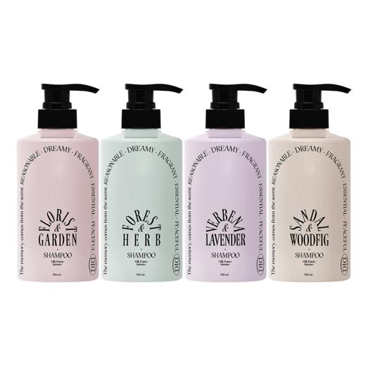 【好物推荐】韩国口碑之选：odiD牛奶蛋白滋润洗发水，草木森林、檀馥果韵、花艺庄园、暮紫花香4种香氛，每一款都让人难忘，久久留香！ 商品图4