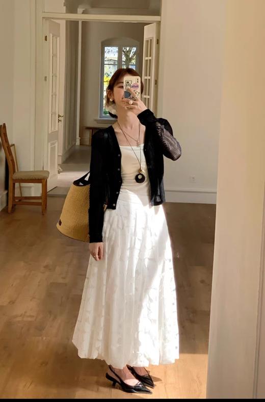 夏日必备清爽镂空莱赛尔天丝针织衫开衫防晒衫空调衫 商品图2