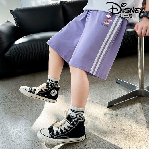 迪士尼男童短裤夏季2024新款儿童五分裤男大童裤子薄款小男孩夏装 商品图3