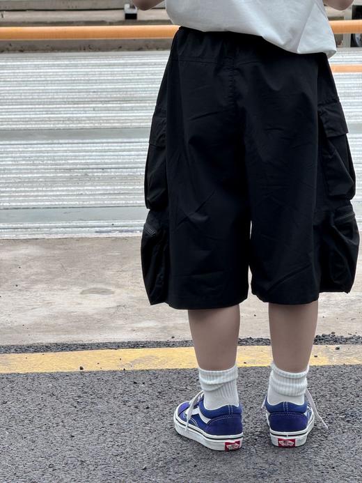 【YW】无忧购儿童装宽松大口袋水洗棉工装裤五分裤短裤25XZ60（截单后3-5天发货) 商品图5