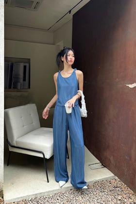 LNNNS 慵懒风休闲背心裤子套装 18665