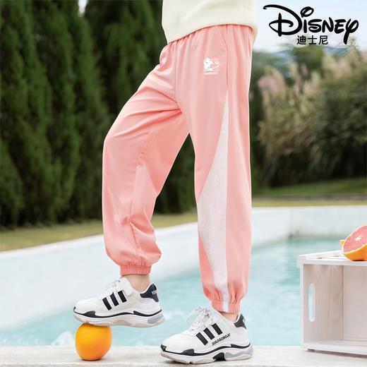 迪士尼女童防蚊裤夏季薄款速干裤子透气凉感防晒儿童夏装休闲裤潮 商品图1