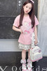 点此购买 110-170Kitty夏季女童蕾丝短裤套装 xb 319144 商品缩略图1