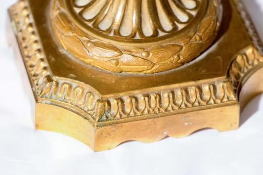 独角鹿西洋古董 1930年代法国Samson工坊出品塞弗尔风格鎏金香氛樽家居摆件 商品图6