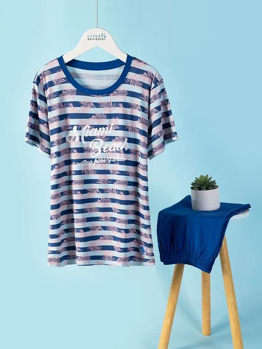 【椰树海洋莫代尔】SCHIESSER德国舒雅儿童家居套装莫代尔面料，细腻滑爽，手感柔和3B/22465H 商品图3