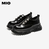 MIO米奥牛津鞋女深口单鞋中性运动厚底增高德比鞋M254514494 商品缩略图2