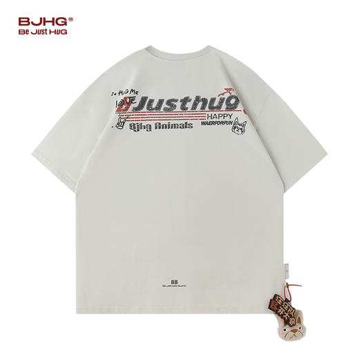 【门店限定款】不计后果美式插图印花T恤 商品图3