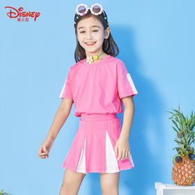 迪士尼童装裙子儿童女童夏装jk裙子正版小学生小女孩漂亮裙子爆款