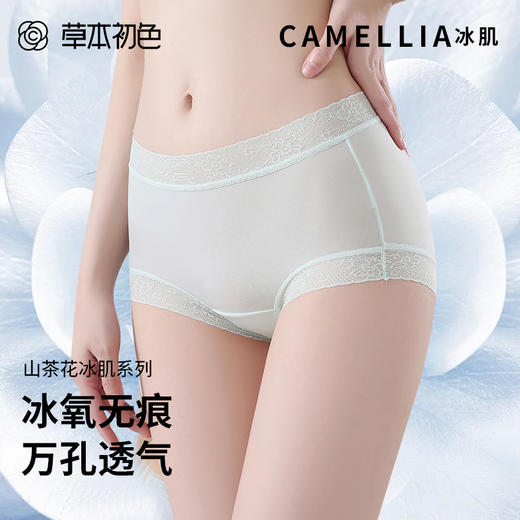 【69.9元8条】草本初色山茶花香氛内裤85027款 商品图2