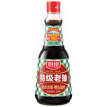 厨邦酱油 老抽系列 特级老抽【特级酱油】150ml 小瓶卤煮红烧酱油  /粮油调味 /调味品 /酱油 商品图1
