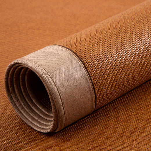 三泰龙 印尼藤白棉芯藤席夏季加厚凉席 商品图0