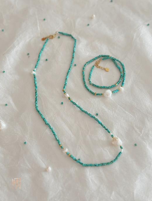 绿松石巴洛克珍珠多用链 商品图4