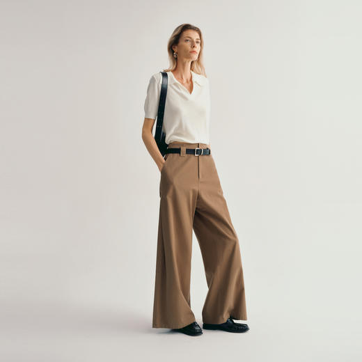 【商场同款】麦檬夏透气舒适莱赛尔亲肤POLO领套头毛衫5F4131191 商品图4