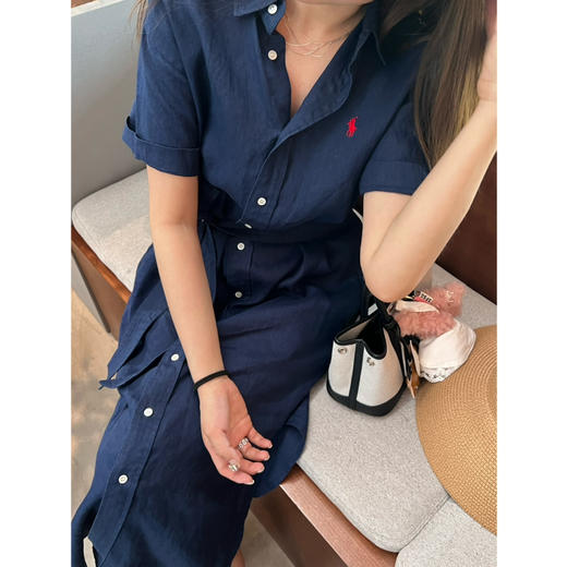 2505405    拉夫 亚麻连衣裙 商品图4