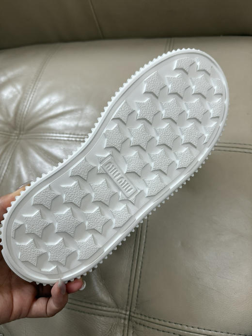 520-5 新款 miu 帆布厚底凉鞋 沙滩鞋 轻便跟脚小跑 正常脚偏大半码 35-40我穿36 商品图11