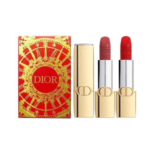 迪奥金管口红节日限定两件套1.5gx2（2025新款）香港直邮 商品图2