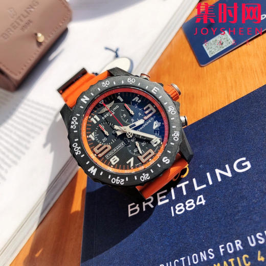 高端定制 原单百年灵BREITLING  专业耐力系列 男士石英腕表 全碳纤维表壳，石英计时腕表，表径44mm 商品图2