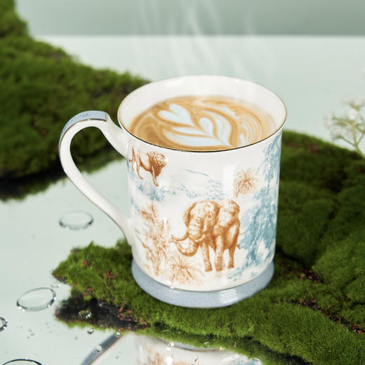 大英博物馆 博物志系列 丛林复古 骨瓷杯 商品图2