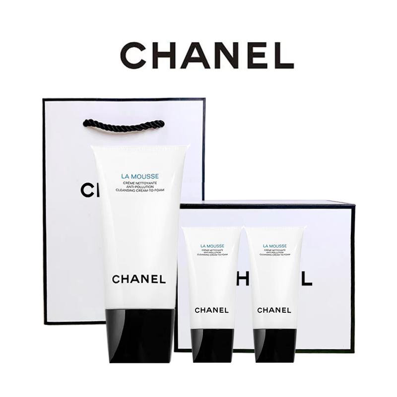 【送礼盒礼袋买1赠2】CHANEL香奈儿山茶花洁面150ml*1山茶花洁面30ml*2支一般贸易