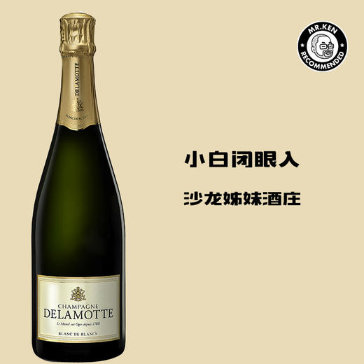 德乐梦白中白法国香槟 Delamotte Blanc de Blancs 商品图0