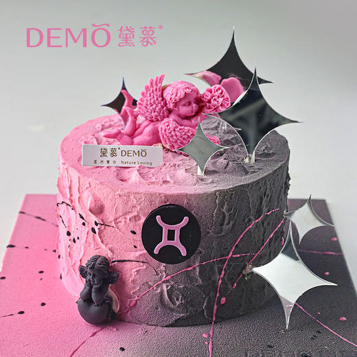 暗夜甜心·创意主题奶油蛋糕|Dark night sweetheart 商品图1