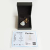 【天然正品】A货翡翠AU750黄金镶钻镶天然冰种佛公翡翠（平安、吉祥）吊坠项链吊坠：34.2*25.5*8.2MM / 项链：40CM女士现售价：4280！230325AH40 商品缩略图1