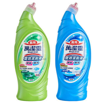 花王（KAO）原装马桶清洁剂650ml*2支套装 万洁灵双效洁厕液强力洁厕灵 /家庭清洁/纸品 /家庭环境清洁 /洁厕灵 商品图2
