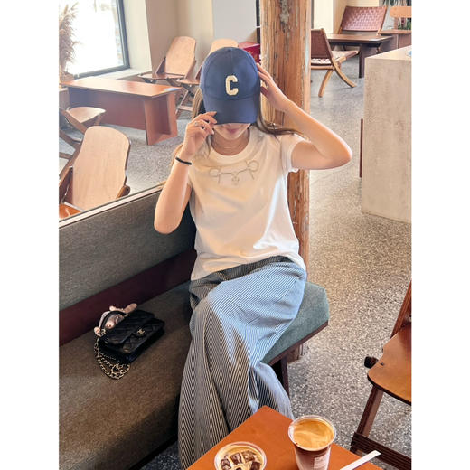 2505407    气质 匹马棉白tee 商品图6