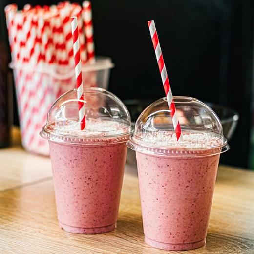 喇叭花20cm一次性独立包装珍珠奶茶冰沙吸管饮料吸管粗吸管咖啡 商品图5