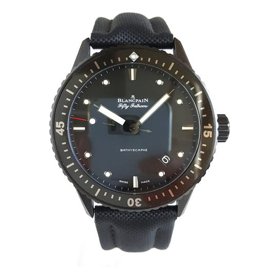 【95新】BLANCPAIN 宝珀五十噚系列5000-0130-B52A自动机械机芯43.6MM（男款）日期显示250725NJ02 商品图0